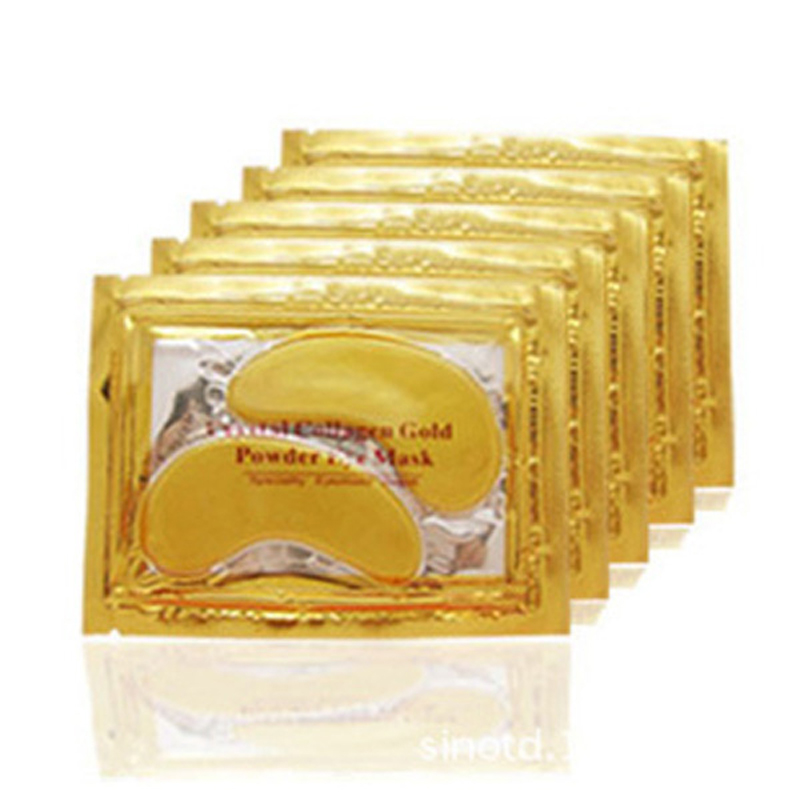 Image of High quality Gold Crystal collagen Eye Mask Hotsale eye patches 20pcs=10packs