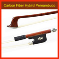 4 4 Size Carbon Fiber Hybird Pernambuco Wood Cello Bow WARM and SWEET TONE Neat Wormanship