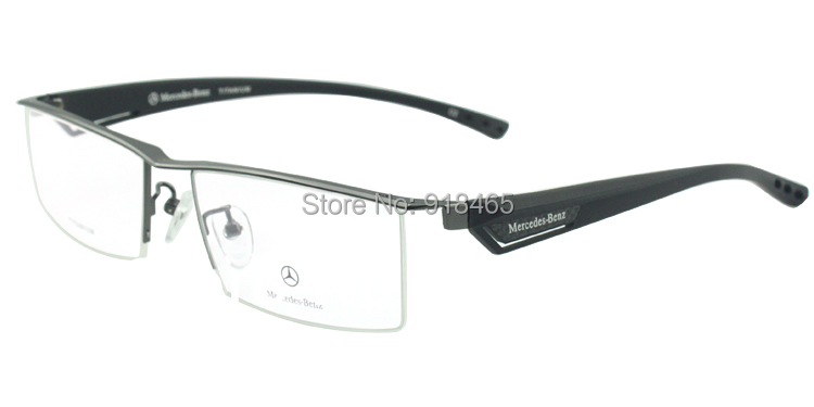 Titanium glasses frame titanium eyeglasses frame male glasses myopia frame eyeglasses Big Face MB4001