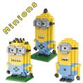 Blocks Diamond Building Blocks Action Figure The Avengers Minions Minifigures Pokemon Mario Spongebob Mickey 3D Bricks