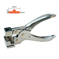 Metal Single Hole Puncher Hand Card Punch T Shape Hole PVC Card Paper Card Manual Slot