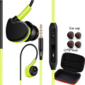 Sport Headphones Running Earphones Sweatproof Stereo Super Bass Headset Handsfree With Mic For All Mobile Phone