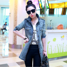 #3005 Loose Casual Slim Denim jacket for women Spring 2016 Chaquetas mujer Women coat Jeans jacket women Jaqueta feminina