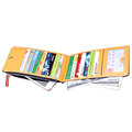 2016 New Arrival Colorful Women Card Holder Wallets High Quality PU Leather Clutch Fashion Brand Zipper
