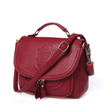 Ladies Cheap Retro Handbag Newest Trendy Fashion Small Bag Embossing Chic Flap Bag Women Designer Vintage