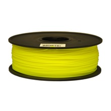 Synkia brand Fluorescent yellow 3D Printer Filaments PLA 1kg plastic Rubber Consumables for 3d Pen MakerBot/RepRap/UP/Mendel