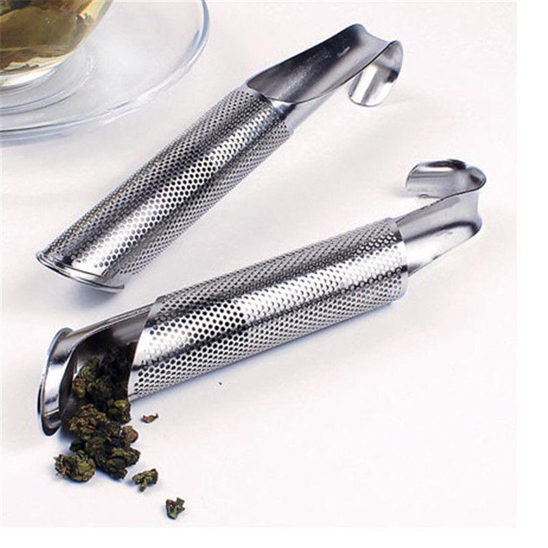 Azerin New Brand Amazing Stainless Steel Tea Infuser Tea Pipe Design Touch Feel Good Tea Tool Free s