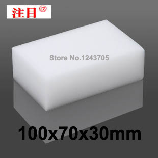 Image of 100 pcs/lot Wholesale White Magic Sponge Eraser Melamine Cleaner,multi-functional Cleaning 100x70x30mm Big size Free Shipping