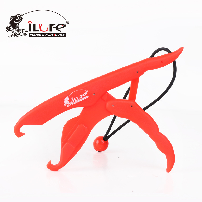Image of LURE ABS Hard Plastic LipGrip Fish Controller Red Yellow Supplier Free Shipping Fishing Lip Grip Floating Griper
