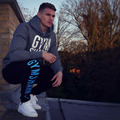 2016 Gym Shark Brand Men Casual Sport Training Pants Mens Joggers Cotton Trousers Fitness Professional Bodybuilding