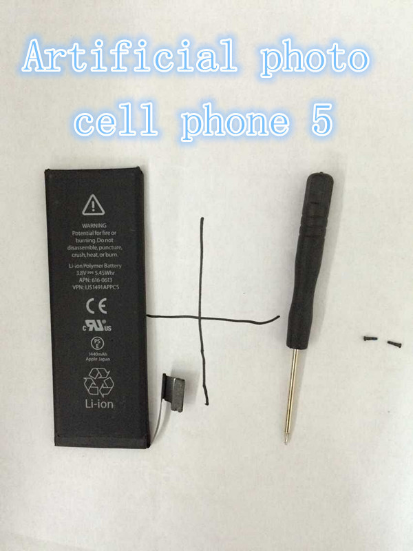 free shipping new guarantee original battery for mobile phone 5 replace battery for i5 3 8v