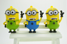 Minions 1year Warranty Flash USB Stick Disk On Key Pen Drive Pendrive 3.0 32GB 16GB 8GB 128gb 1tb 2tb Memoria Driver Gadget Gift