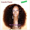 New Brazilian full lace wigs the Untamed Curl virgin human hair glueless full lace wigs curly