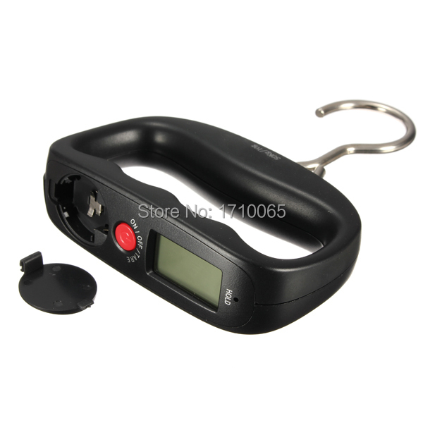 LCD Digital Electronic Hook Hanging Weight 50kg 10g Mini Scale Weights Balance Scales For Luggage Suitcase