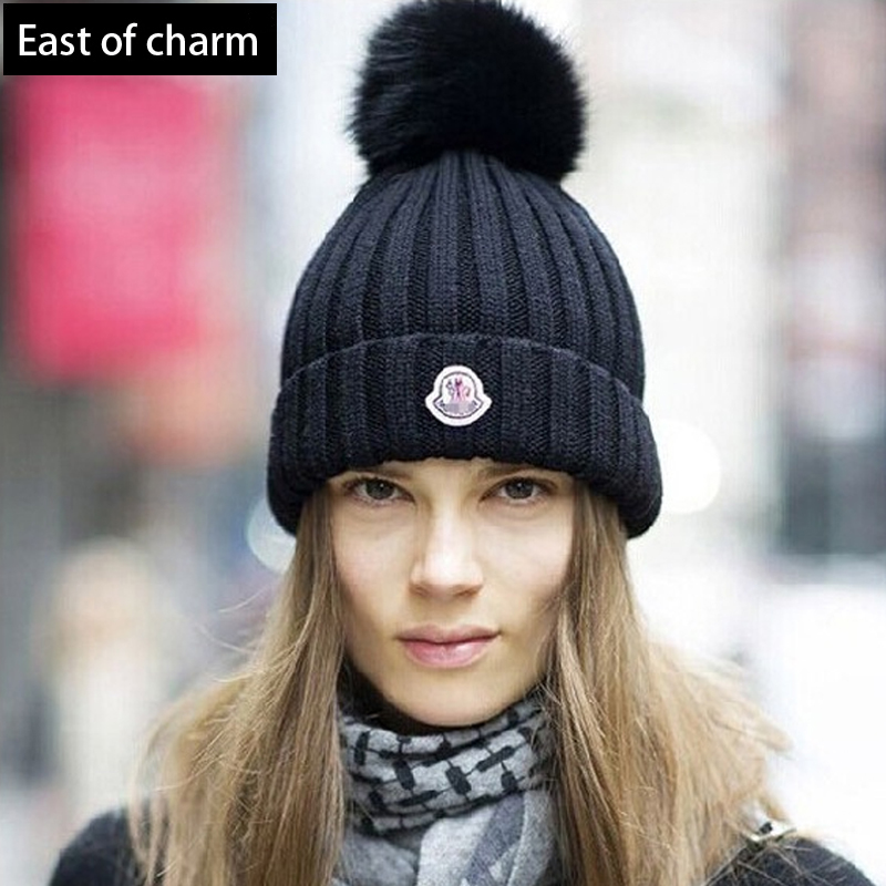 So Cool!! Winter Hat For Women Hat Buttons Skullie...