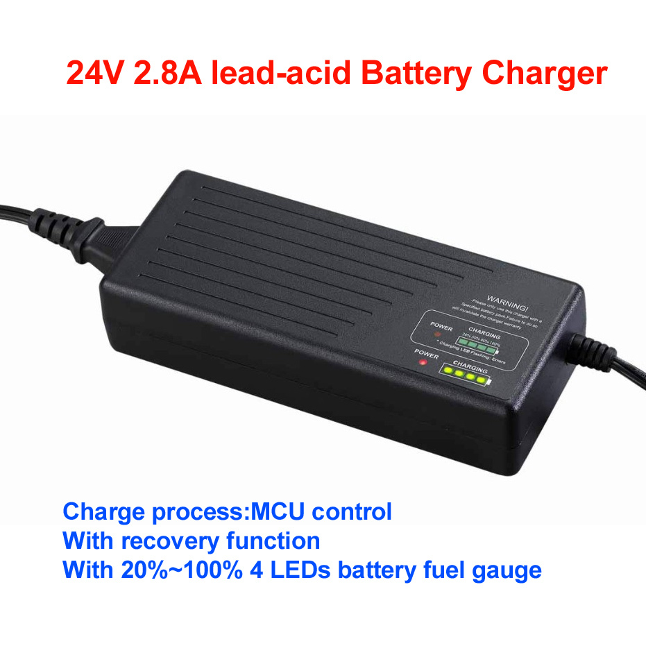  Acid Battery With 20%~100% LED Battery Fuel Gauge And Repair Function