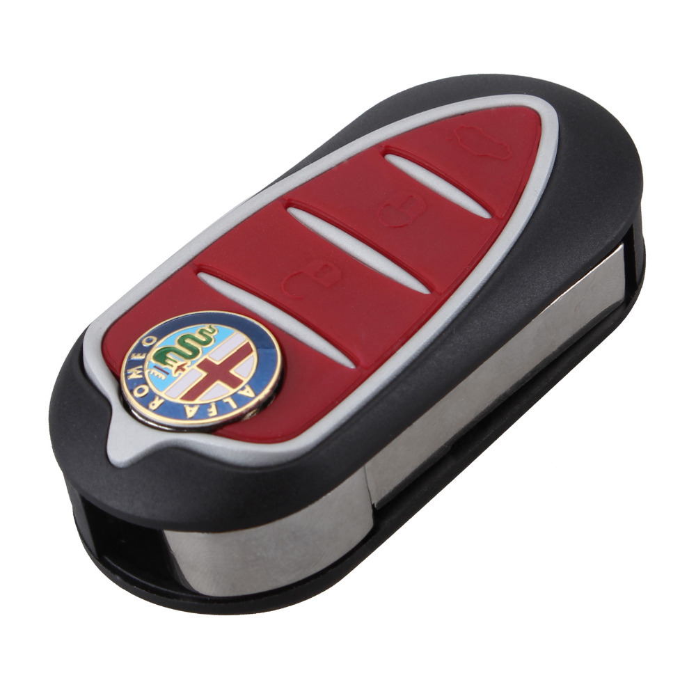 BRAND NEW Folding Flip Remote Key Shell 3 Button for Alfa Romeo Mito Giulietta 159 GTA