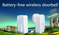 AU plug 25 chimes no battery wireless doorbell 120m range and waterproof remote control door bell