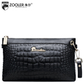 ZOOLER Genuine Leather Women s Bag Designer High Quality Clutch Fashion Women Leather Handbags Alligator Shoulder