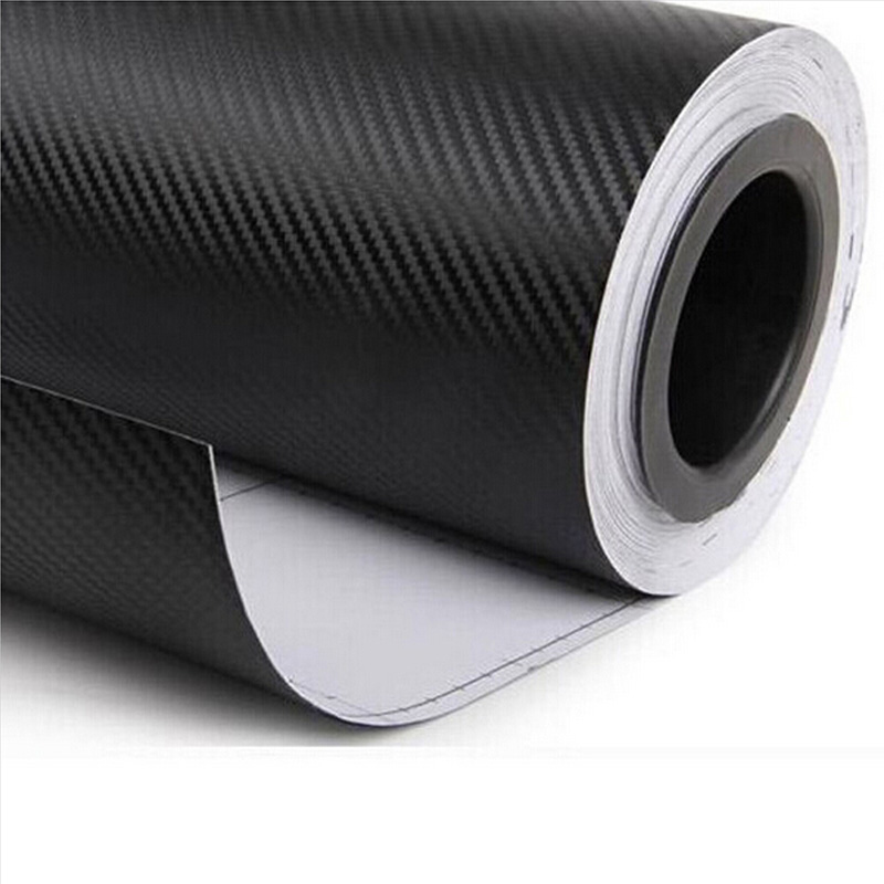 Image of 127*30CM Waterproof Carbon Fiber Vinyl DIY Modified Car Sticker Black Lines Decorative Stickers For Car Styling CT-237