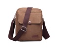 New Men Messenger Bags Canvas Vintage Bag Men Shoulder Crossbody Bags for Man Brown Bag Designer