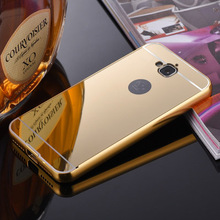 2016 Luxury Aluminum Metal + Acrylic Mirror Battery Back Cover Case for HUAWEI Honor 4C Pro Case