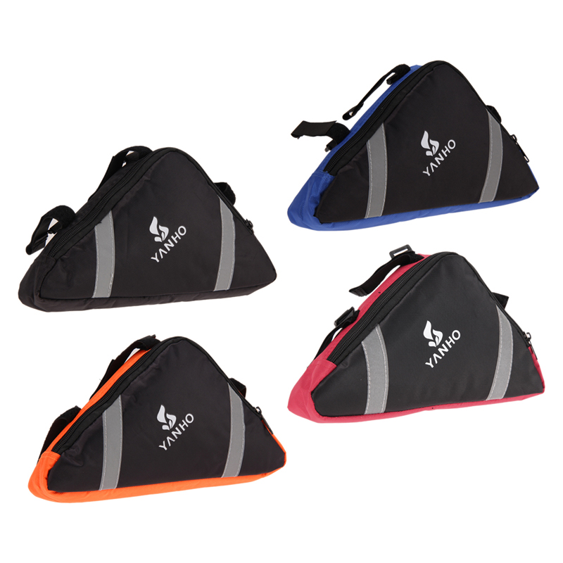 Image of Cycling Bike Bycicle Frame Pack Pannier Front Tube Triangle Bag Pouch