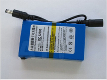 Portable 12V 3000mAh Rechargeable Li-ion Battery Batteries Pack for RC 2.4G 5.8G FPV TX RX CCTV Camera Free Shipping
