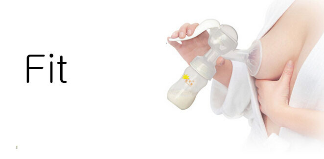 Handle Manual Baby Products Milk Sucking Breast Pump Infant Breast Feeding Bra Pump Health Baby Food Milk Pacifier Bottle (5)