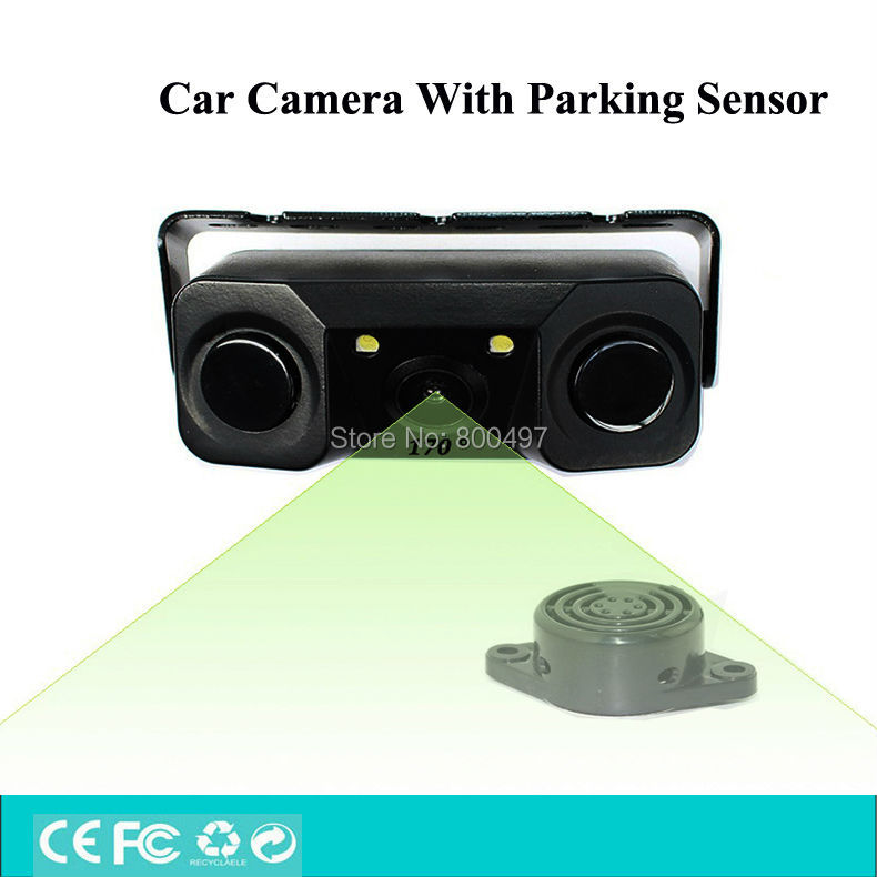 Newest Design 3 in 1 Car Visual Rear View Intelligent Camera With Backup Parking Sensor Radar System For Parking Assistance Newest Design 3 in 1 Car Visual Rear View Intelligent Camera With Backup Parking Sensor Radar System For Parking Assistance