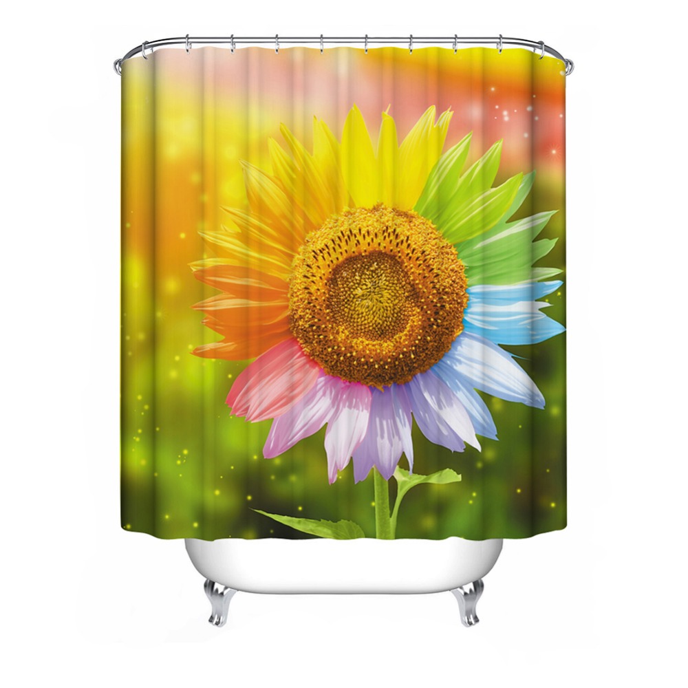 Hoge kwaliteit douchegordijn bloemen koop goedkope douchegordijn ...