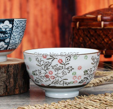 Endulge japanese style tableware ceramic rice bowl massifs 5 decorative pattern unique