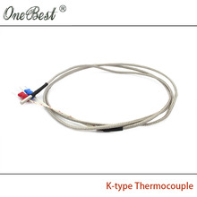 Free shipping 3D printer accessories 3x15x1000mm k-type thermocouple type K temperature sensor k type electric heating