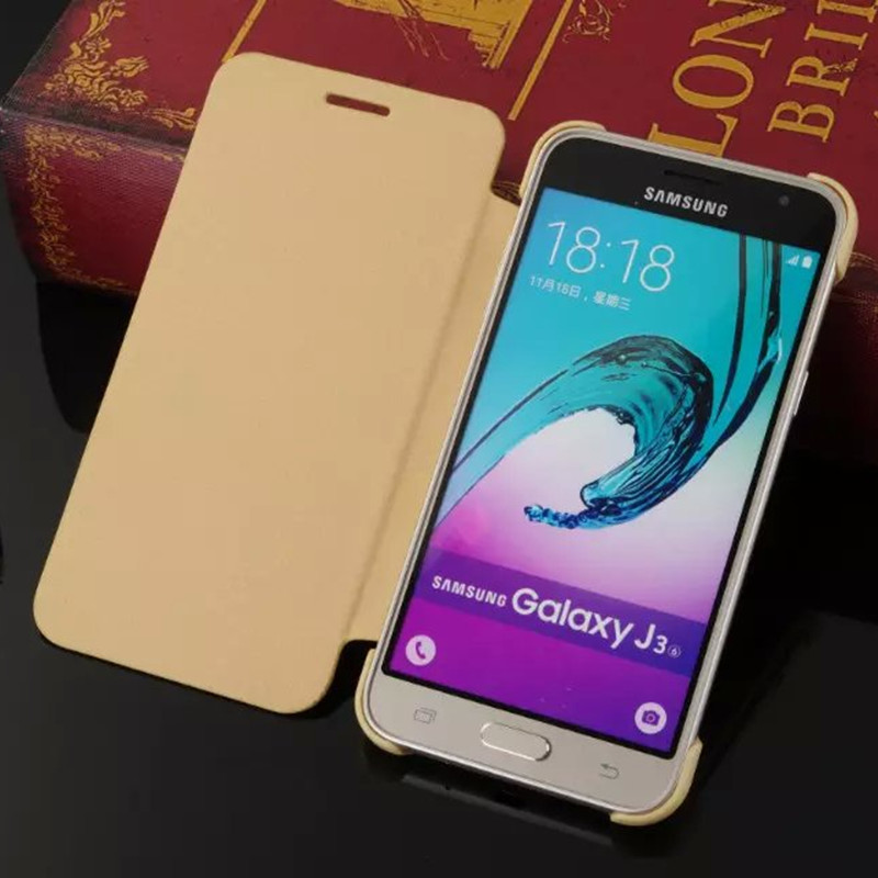 fashion pu flip leather for funda samsung galaxy j3 2016 j300 j320 leather cover fashion pu flip leather for funda samsung galaxy j3 2016 j300 j320 leather cover