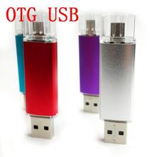 Hot selling OTG 64GB 4GB 8GB 16GB 32GB micro usb flash drive Smart Phone USB 2.0 Flash Drives thumb pen drive real capacity S245