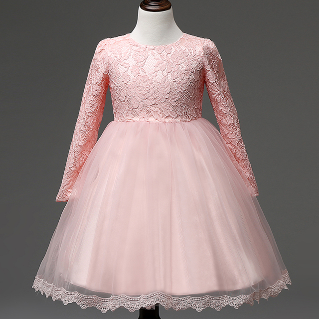 Moda de Nova Crianças Vestidos De Casamento Para A Menina ...