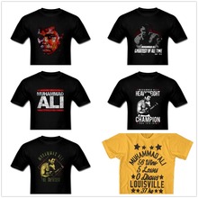 Muhammad Ali Greatest of All Time T-Shirt American Classics tee Greatest Boxer Champion Heavychamp T Shirts euro sizeS-XXXL