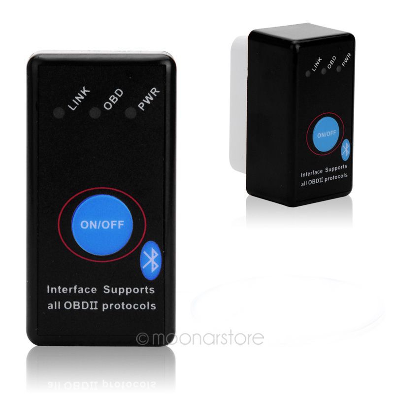 ELM327 Bluetooth OBD2 CAN BUS Diagnostic Scanner Tool Switch Work with all OBD II compliant vehicles