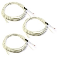 5 PCS NTC 3950 Thermistors for RepRap 3D Printer Extruder or Heated Bed pre wired with