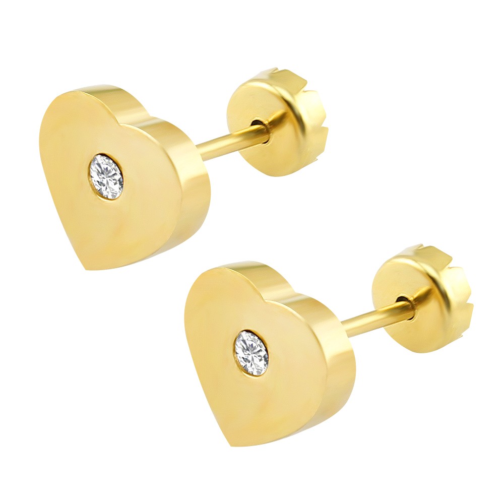 Baby Earrings Stainless Steel Kids Earrings Fashion Jewelry Girl Stud