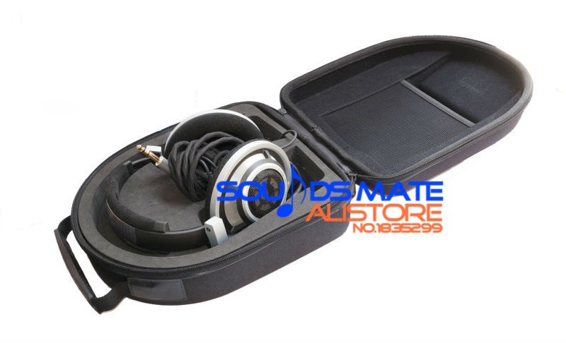 Universal Flex Cushion Large Headphone Case for Sennheiser AKG K712 Beyerdynamic 