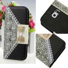 Free Shipping! New Fashion Cute Flip Wallet Leather Case Cover for Samsung Galaxy S5 i9600 N7100 N9000 Mobile Phone Accessories