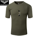 PAVE HAWK OUTDOOR brand COOLMAX Tshirt Military tactics jogging trekking Short Sleeve O Neck Slim Men