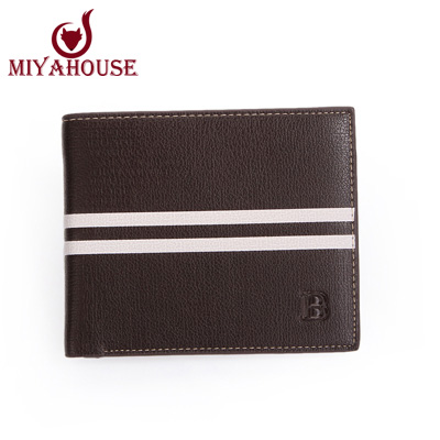Image of Fashion Men Card Wallet Short Design Male Purse Card Holder Brand Men Wallets PU And Leather Wallets For Men Fashion Carteira