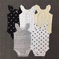 Summer Baby Clothing Rompers 2016 summer Newborn Baby Girls romper Sleeveless O Neck jumpsuit Cotton Fashion