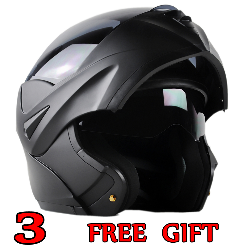Image of New Arrivals Best Sales Safe Flip Up Motorcycle Helmet With Inner Sun Visor Everybody Affordable SIZE M LXL XXLTransparent lens