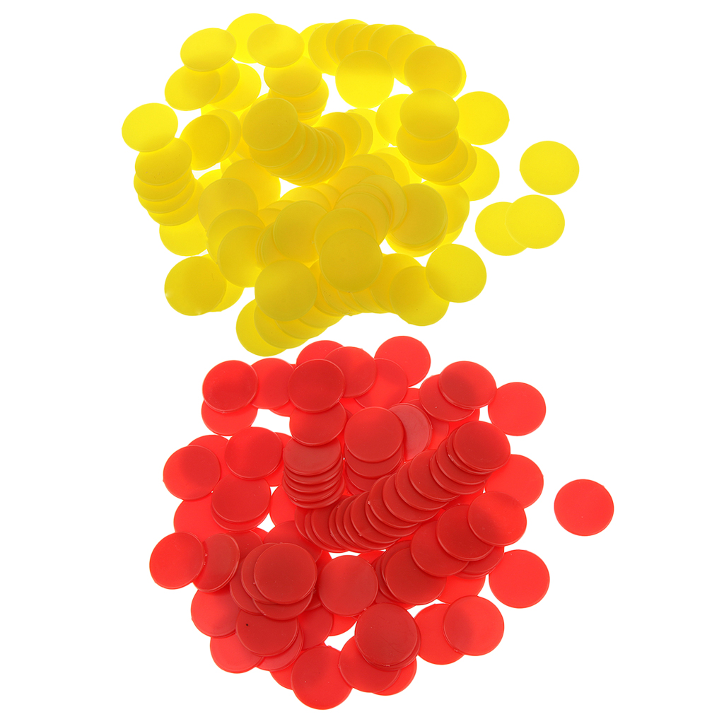 19mm Opaque Round Board Game Counters Tiddly Winks Numeracy Teaching Chips