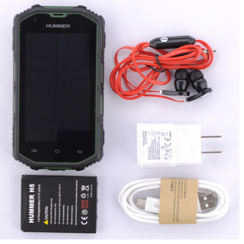2014 Hummer H5 3G Smartphone 4 0 Capacitive Screen IP68 Waterproof Shockproof Dustproof 512M RAM 4G