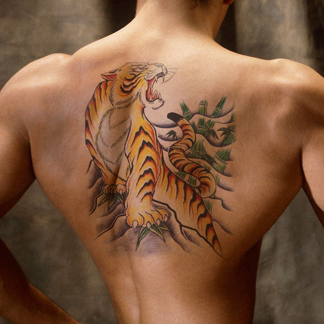 cool men flash colorful henna tattoo big temporary back cool men flash colorful henna tattoo big temporary back