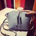 All match Nubuck Leather Ladies Shell Bag Fashion All match Shoulder Bag Casual Small Crossbody Bag